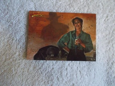 Topps Masterpieces: Indiana Jones "THREE THE HARD WAY" #42 Trading Card - Image 1 of 2