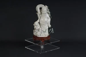 China 20. Jh. -A Chinese Carved Hardstone Figure of an Immortal - Cinese Chinois - Bild 1 von 1