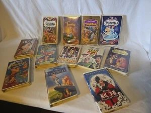 Disney Video Tapes Vhs - Picture 1 of 17