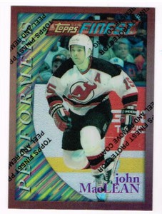 1996-97 Topps Finest Refractor #38 John MacLean  NM/MT  1763*