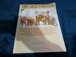 VINTAGE THE JAZZ MASTERS EINE SAMMLUNG BERÜHMTER KLAVIERSOLI MUSIKBLATTBUCH - Bild 1 von 3