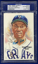 James Cool Papa Bell Perez Steele Postcard - Grays - PSA/DNA