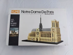 Notre Dame de Paris Architektur Micro Bausteine KLMEI DIY Bausatz 7380 Teile - Bild 1 von 10