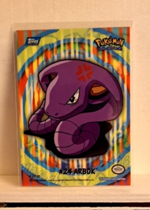 Pokemon Topps 2000 #24 Arbok 4 of 10 - TV Animation Near Mint! - Picture 1 of 6