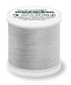 MADEIRA -- Ref. 1687 -- Sterling Silver -- Polyneon Thread -- #40 -- 440 yards - Picture 1 of 1