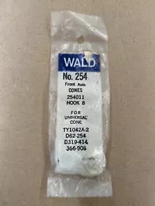 VINTAGE WALD FRONT AXLE CONES - 254 - NOS - Picture 1 of 4