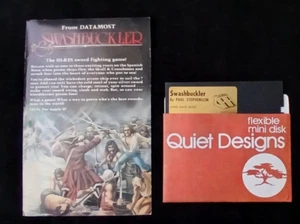 Vintage Swashbuckler von Datamost - 1981 für Apple II - 5,25" Diskette - Bild 1 von 3