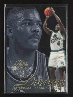 1996-97 Flair Showcase #65 Joe Dumars Row 2 Style - Image 1 of 2