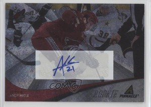 2011-12 Panini Anthology Pinnacle Ice Breakers Andy Miele #335 Rookie Auto RC