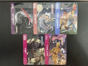 【Set of 5】Star Wars Celebration 2025 Five Type Batch Darth Vader Rare F/J - Zdjęcie 1 z 1