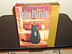 Bepuzzled Classics CURSE OF THE FELINE PHARAOH 1,000 Piece Mystery Jigsaw Puzzle - Picture 1 of 7