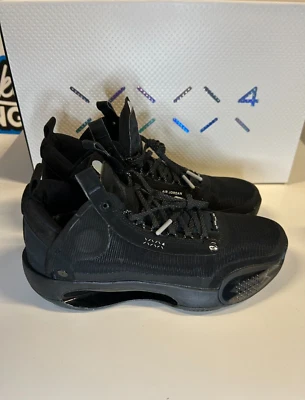 DS Air Jordan XXXIV GS 34 Negro Gato Talla 7 Foto 1 de 4