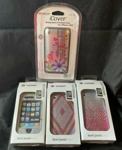 Lot of 4 Icover Kewl Jewel series covers for iPhone 3GS - Photo 1 sur 4