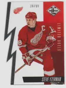 Steve Yzerman 2012-13 Panini Limited "Limited Duels" SILVER #LD-23B SP 28/99 - Picture 1 of 1