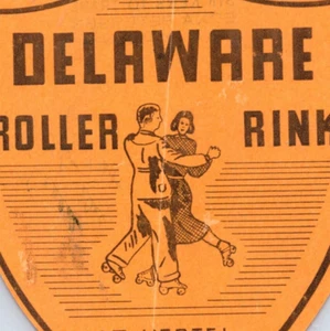 1950s Delaware Roller Skating Rink Hertel Avenue Buffalo Erie County New York - Picture 1 of 3