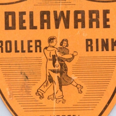 1950s Delaware Roller Skating Rink Hertel Avenue Buffalo Erie County New York - Image 1 of 3