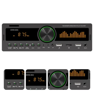 Car Stereo WMA AM FM Radio USB Charging Car MP3 Audio Player - Picture 1 of 12