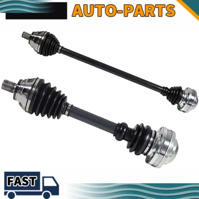 For 2006-2010 Volkswagen GTI Turbo Front Left & Right Pair CV Axle Shaft - Image 1 of 4