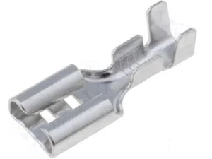 Conector Casquillos Planos Sin Aislar 6,3x0,8mm 1,5-2,5mm2 100 Piezas - Imagen 1 de 1
