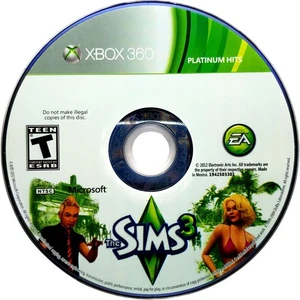 Scratch-Free - The Sims 3 Platinum Hits - Microsoft Xbox 360 Pristine Authentic - Picture 1 of 5