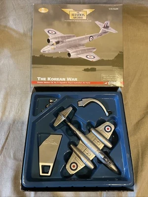 Boxed Corgi AA35004 Ltd Edn Gloster Meteor F.8   1:72 Please See Description - Image 1 of 3