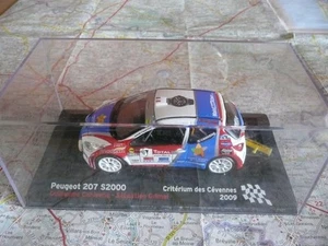 PEUGEOT 207 S 2000 n°1 Criterium des Cévennes 2009 IXO 1/43 in scatola... - Foto 1 di 1