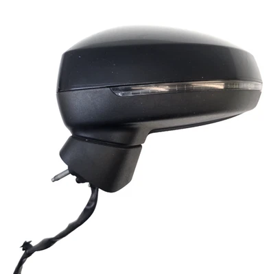 Espejo retrovisor derecho pasajero audi a3 s3 2015-2020 negro intermitente Foto 1 de 4