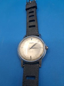 Vulcan 17 Jewel Wrist Watch 34mm Chrome Case - Picture 1 of 4