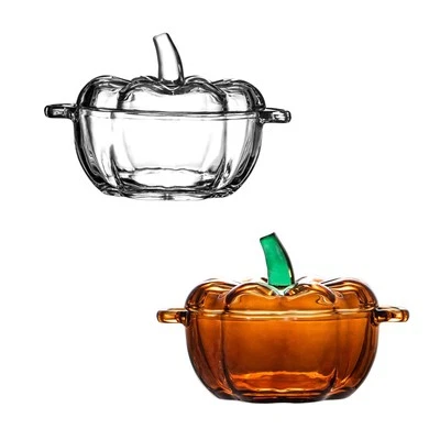 Glass Candy Dish with Lid Candy Jar for Home Decoration Wedding Coffee Table - Image 1 of 2