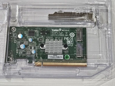 TYAN M2093 NVMe 2*SFF-8612 SSD u.2 - Image 1 of 4