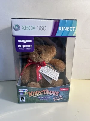 XBOX 360 Kinect Kinectimals Plush FAO Bear & Game Toys R Us EXCLUSIVE Sealed - Image 1 of 4