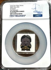 2022 Niue S$2 Chibi Star Wars Series Krrsantan FR NGC PF70 UC 1oz Silver Coin - Picture 1 of 8