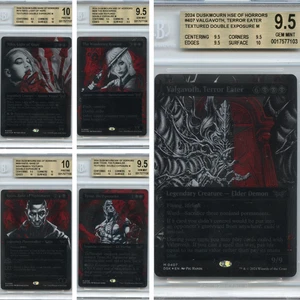 Duskmourn Textured Double Exposure Foil Graded BGS 10 Pristine 9.5 GEM Mint Set! - Picture 1 of 11