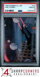 1986 HASBRO G.I. JOE #137 HAIL STORM POP 2 PSA 10 - Picture 1 of 3