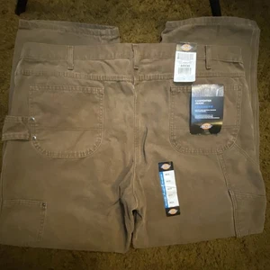 Jeans Dickies Carpenter Marrón Calce Relajado 44x30 Pierna Recta Bolsillos Utilitarios Nuevos con Etiquetas - Imagen 1 de 12