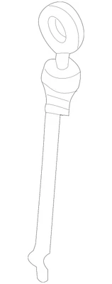 Varilla de medición original Nissan 11140-7S020 Foto 1 de 2