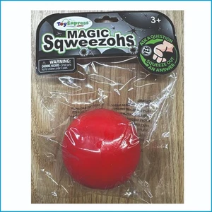Magic Sqweezohs Wind‑Up Squishy Ball Toy – Ask a Question, Squeeze for Answer - Picture 1 of 15