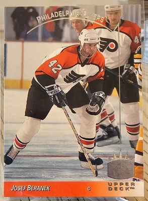 1993-94 Upper Deck Sp Insert Josef Beranek #113 Philadelphia Flyers - Image 1 of 2