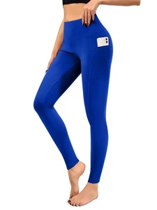 Damen Fitness Sport Leggings Damen Gym High Waist Yogahose mit Stretch - Bild 1 von 19