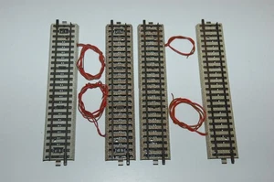 Märklin H0  4 x  Anschlussgleis  5131  5111  gerade  180 mm  M-Gleis - Picture 1 of 2