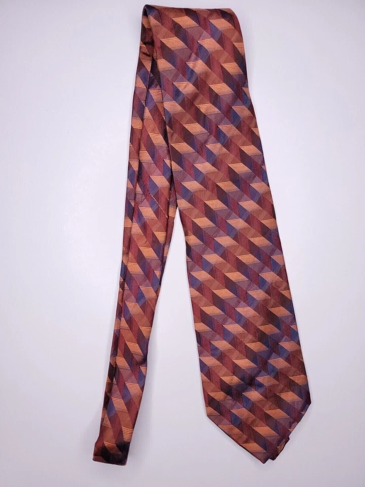 Мужской официальный галстук Genesis 64 дюйма Lx3,75 дюйма W многоцветный галстук - Изображение 1 из 4