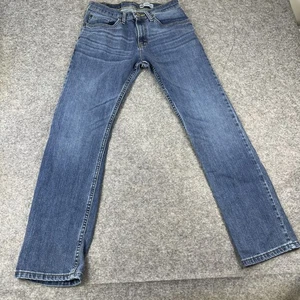 Wrangler Jeans Mens 29x30 Blue Denim Five Star Premium Straight Leg 5 Pockets - Picture 1 of 9