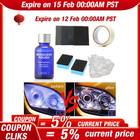 Car Accessories 9H Headlight Cover Len Restorer Repair Liquid Polish Cleaner Kit