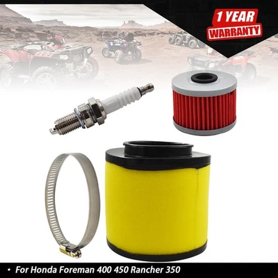Kit de puesta a punto de bujía de filtro de aceite de aire para Honda FourTrax 300 TRX300 1988-2000 Foto 1 de 4