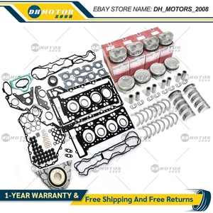 Engine Overhaul Pistons Gaskets Bearings Kit For BMW M5 M6 f10 F06 F12 S63N 4.4 - Picture 1 of 5