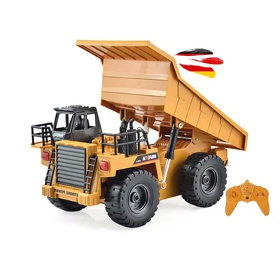 RC ferngesteuerter Tieflader,Baustellen-Fahrzeug mit Akku und 2.4GHz,Auto-Modell - Bild 1 von 4