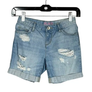 The Children's Place Denim Shorts Girl's Size 8 - Picture 1 of 3
