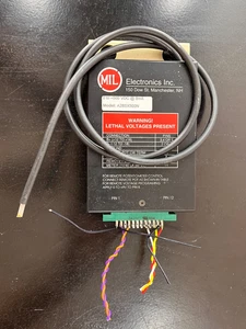 Mil Electronics high-voltage power supply 0 to -500 VDC @ 8mA; Model A28SX500N - Picture 1 of 5