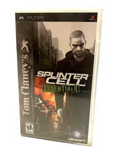Tom Clancy's Splinter Cell Essentials Sony PSP Video Game CIB Complete w Manual - Picture 1 of 3