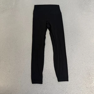 Leggings Lululemon donna taglia 4 nero *FORI* - Foto 1 di 13
